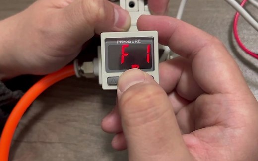 SMC型数显压力开关迟滞模式如何设置，简易教学版来了