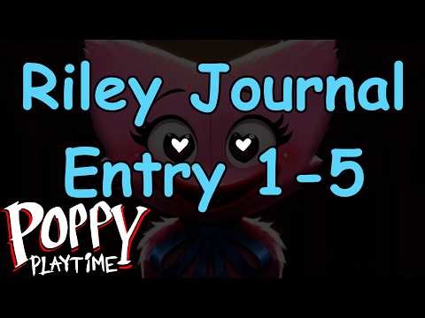 She Was Turned Into A Toy In Poppy Playtime | Riley Journal Entry #poppyplaytime