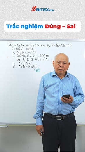 42K views · 1.3K reactions | Học thông minh cùng Casio (Phần 5) Áp dụng tính năng Đường thẳng số (Number Line) trong Hộp Toán học (Math Box) trên máy tính Casio fx-880BTG để giải bài toán trắc nghiệm Đúng - Sai trong đề thi THPT Quốc Gia. | BITEX EDU | Facebook