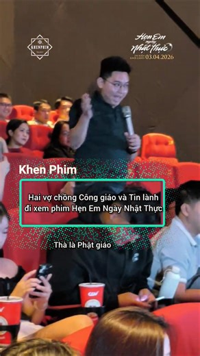 Hai vợ chồng Công giáo và Tin lành đi xem phim Hẹn Em Ngày Nhật Thực