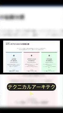 ITアーキテクトに必須の資格とスキルセット。クラウド時代の設計力はどう磨く？ #ysdata