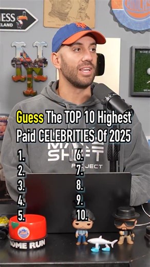 The Makeshift Project on Instagram: "TOO 10 Highest PAID CELEBS Of 2025!"