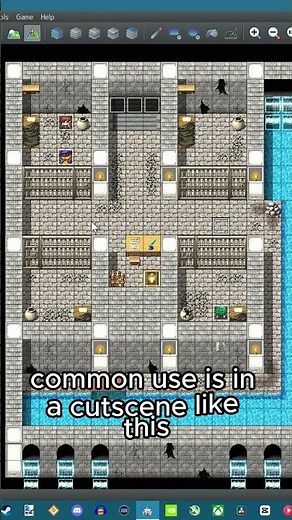 This event command is SUPER USEFUL for cutscenes ✨ #rpgmaker #videogames #gamedev