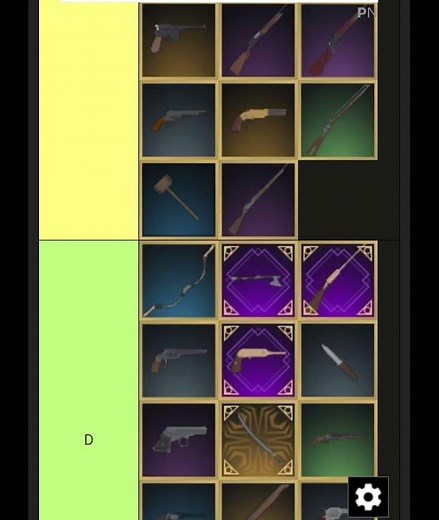 I ranked all guns 👀 - The Wild West Roblox #thewildwestroblox #tierlist