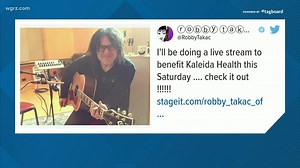 Robby Takac hosting acoustic livestream for Kaledia Health COVID-19 response fund