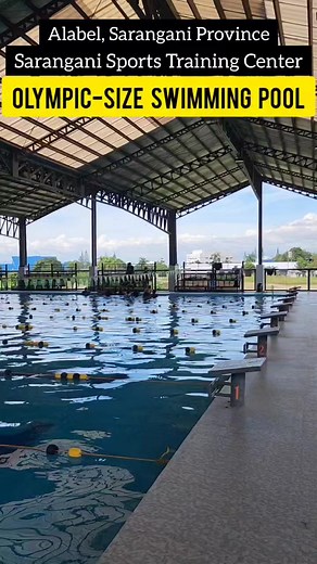 Olympic-size Swimming Pool at Sarangani Sports Training Center #SaranganiProvince #RondaProbinsya | Sarangani Provincial Information Office
