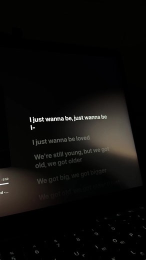 i just wanna be loved | #lipsync #applemusic #lyrics #karaoke #lyricsvideo