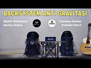REVIEW Tas Carrier 60 Liter Reptil Adventure dan Consina