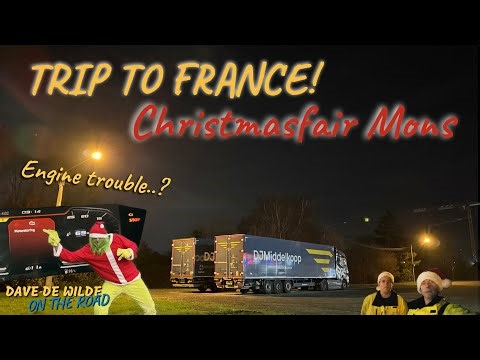 Trip to France with Dennis! Engine trouble but a great evening eventually! DAF 3300 part 7 🚛💨