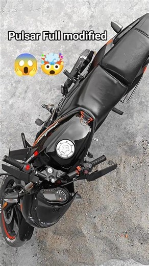 pulsar125 modified bike 😱🤯/ pulsar 125 🔥 / #pulsar #modified