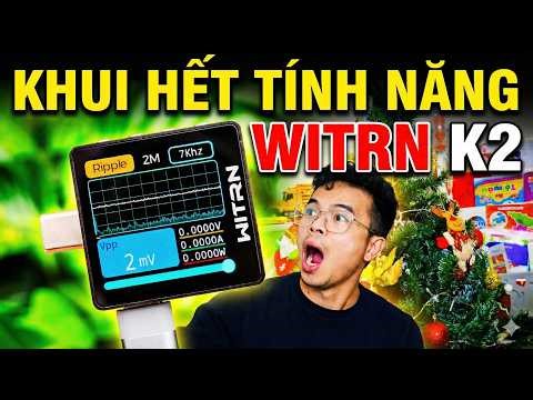 USB Tester Witrn K2: From A to Z! User Guide, Firmware Update & Unique Interface Customization