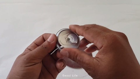 How to make mini bike from coca cola can with dc motor - mini diy science project