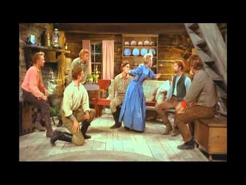 Jane Powell & The Brothers - Goin' Courtin' (7 Brides for 7 Brothers) HD