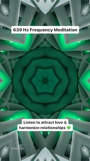 639 Hz Solfeggio Frequency Meditation | Listen to this healing frequency to attract love, harmonize relationships & balance emotions 💚🧘 🚨5D UPDATE I’m planning a paid community for meditation, spirituality, mental health. What are your thoughts? What should this community include? Comment your ideas ⤵️ The possibilities are infinite 👁️ Grateful for the continued love here & showing up as your HIGHEST SELF! 💚🧘 #solfeggio #solfeggiofrequencies #meditation #meditationmusic #healingtone #frequ