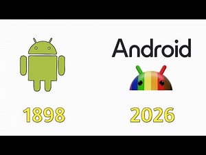 Evolution of Android Logo [2008 - 2026]