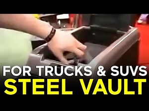 Console Vault Truck Safe - A Console Safe For Securing Your Valuables