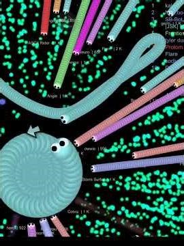 100K kill 🎯 on bot storm in slither.io by [JSK] HANIF