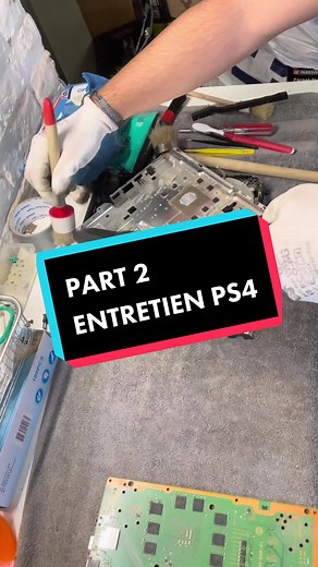 #entretient #ps4 #nettoyage #netoyag #cleaning #restauration #part2