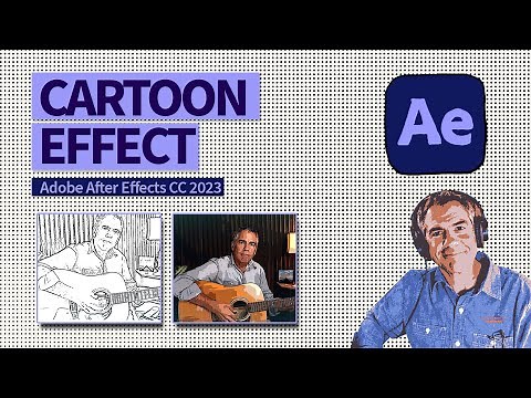 After Effects: How To Use Cartoon Effect