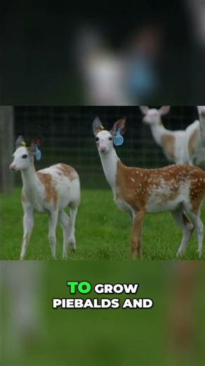 Freckles' Piebald Success: Breeding Rare Colors! #shorts