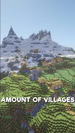 THIS MINECRAFT STARTER SEED HAS A CRAZY AMOUNT OF VILLAGES!