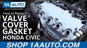 How to Replace Valve Cover Gasket Set 2001-05 Honda Civic