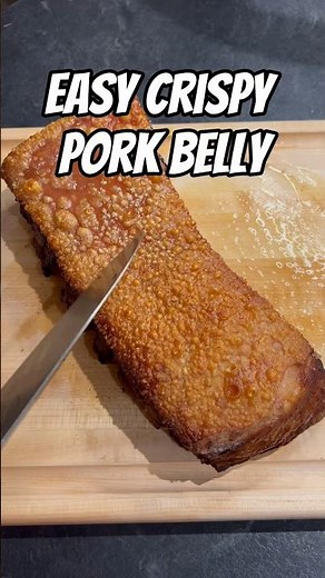 Crispy Pork Belly at Home