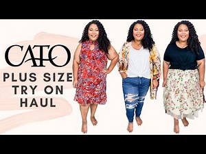 CATO FASHIONS PLUS SIZE TRY ON HAUL | PLUS SIZE TRY ON HAUL 2020