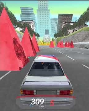 Deadly Descent Gameplay - Dangerous Downhill Race 🚗💥 #shortfeed #games