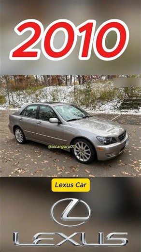 Lexus Evolution video 🔥(1995–2026) 🚖| 25+ Years of Luxury, Style & Transformation #lexus #car #short