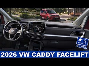 2026 VW Caddy Facelift - Ausfahrt TV News