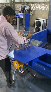 135K views · 455 reactions | This is How Metal Scrap is Pressed and Perfect Square Bar is Made? | Unbox Factory | Facebook