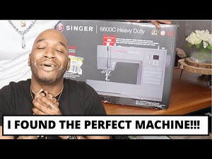 UNBOXING SINGER 6600 HEAVY DUTY SEWING MACHINE AND A TRIP TO JOANN'S FABRICS! | THE ZAE WAE