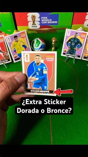 👉🏼This is what the Mbappé EXTRA STICKER looks like 🏆 Panini Album