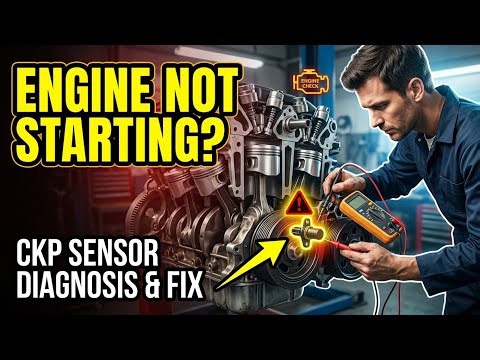 How to Test Crankshaft Position Sensor | Engine No Start Diagnosis