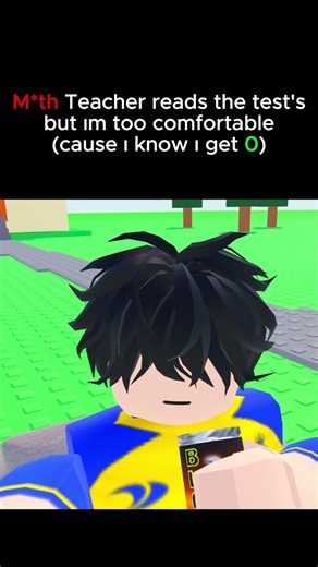 M*th Teacher. 😶​ #shorts #roblox #jokes #funny #animationmeme #memes #robloxedit #maths #cr7