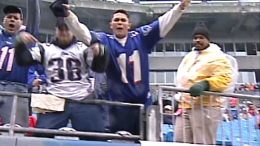 20 years ago today, the 2001 Patriots became AFC East Champs! Highlights from the division-clinching win in Carolina. | New England Patriots