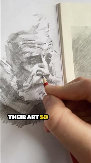 How Master Studies Can Easily Improve Your Drawing Skill 🧑‍🎨 #shorts #howtodraw #drawingtips