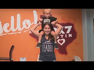 Pflugerville toddler who went viral for cheerleading is still learning new moves | FOX 7 Austin