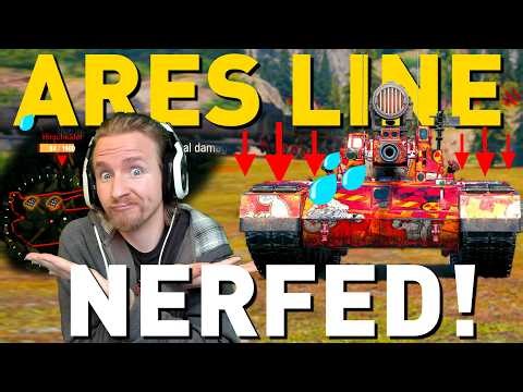 ARES LINE GETTING NERFED in World of Tanks!