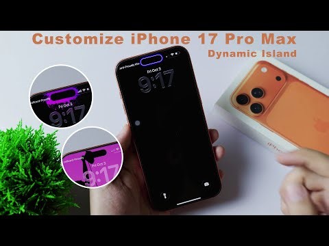 How to Customize Dynamic Island on iPhone 17 Pro Max