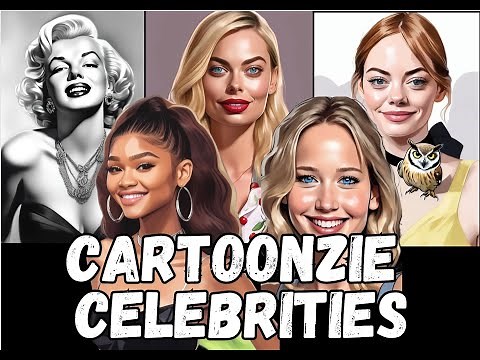 Turn your Favourite Celebrity into Cartoon Images Using Canva