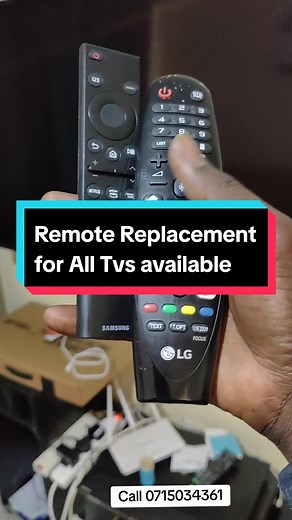 Remote Replacement for All TV Brands Available