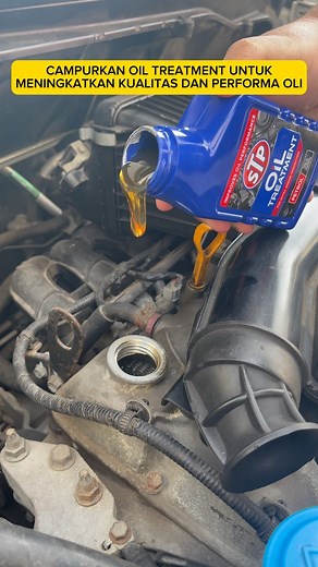 Cara mudah meningkatkan kualitas dan menstabilkan performa dari oli mesin. STP Oil Treatment dengan aditif terbarukan mampu menjaga kestabilan tingkat kekentalan pelumas. #stpoil #olistp #olimobil #mobil #oli #bengkeljakarta #bengkelmobil | STP Indonesia