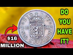 Top 7 Most Worth MILLION'S!Rare UK One Shilling Coins To Look For ! Valuable UK Old Coins Searching