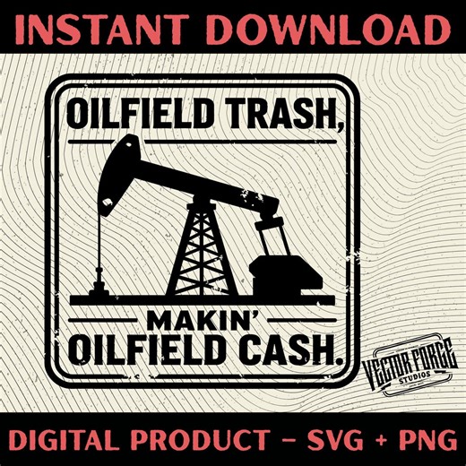 Oilfield Hat Patch SVG, Oil Rig Worker Design, Drilling Rig Clipart, Oilfield Graphics Laser Cut File for Cricut and DIY Projects - Etsy