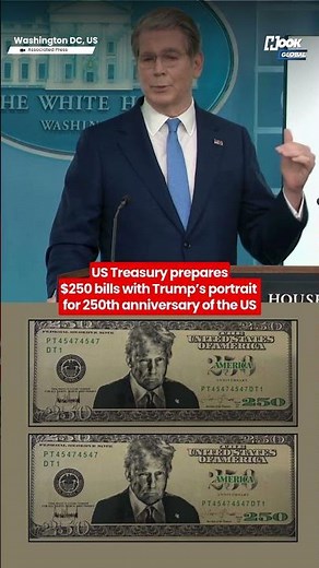 Trump’s Face on $250 Note? Scott Bessent Unveils Plan for 250th Anniversary | The White House