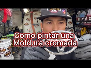 Como pintar un emblema de carro
