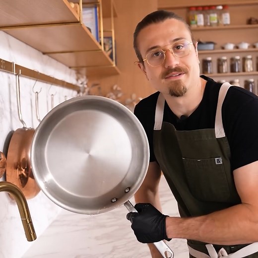 Everything You Need To Know About Cooking With Stainless Steel 😲 | Joshua Weissman