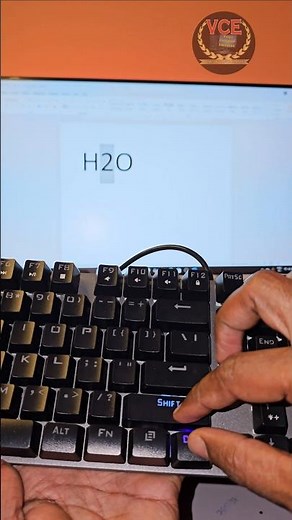 Subscript keyboard shortcut in ms word